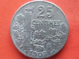 FRANTA-25 CENTIMES 1905