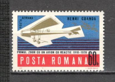 Romania.1970 Posta aeriana-H.Coanda CR.229 foto