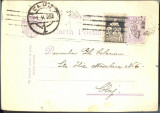 AX 245 CP VECHE- D-LUI GH. CELARIAN - CLUJ -DE LA BUCURESTI -CIRC. 1926, Circulata, Printata