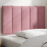 Cumpara ieftin Pernă tăblie de pat, roz, 90 cm, catifea