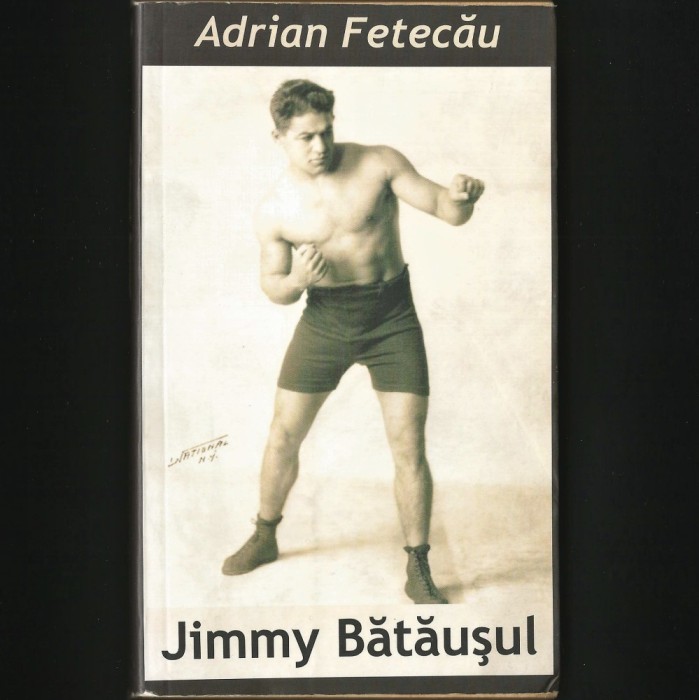 JIMMY BATAUSUL - ADRIAN FETECĂU - CARTE RARĂ CU AUTOGRAF ȘI DEDICAȚIE PENTRU BOXERUL FRANCISC VAȘTAG!