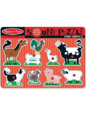 Melissa &amp; Doug Farm Animals Sound Puzzle (50204)
