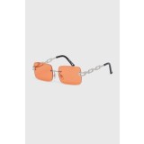 Jeepers Peepers ochelari de soare culoarea argintiu