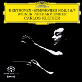 Beethoven: Symphonies Nos. 5 &amp; 7 (SACD) | Wiener Philharmoniker, Carlos Kleiber, Clasica, Deutsche Grammophon