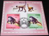 Guineea-Bissau 2010 &ndash; Tamarin &Icirc;mpărat (Saguinus imperator) Coliță FDC -A61