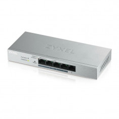 SWITCH PoE ZYXEL &amp;amp;quot;GS1200-5HP&amp;amp;quot;port Gigabit x 5 managed nerackabil carcasa metalica &amp;amp;quot;GS1200-5HPV2-EU010&amp;amp;quot; foto