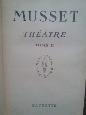 Theatre, tome II - Musset (1954) foto
