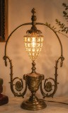 Superbă lampa de masa in stilul francez Empire din bronz masiv