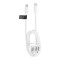 Cablu Date &amp; Incarcare Tip C - Lightning 3A (Alb) 1 Metru C291
