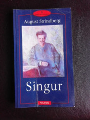 SINGUR DE AUGUST STRINDBERG , 2002 foto