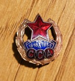 Insigna CCA 1948-1958 Casa Centrala a Armatei Rara