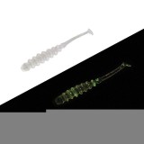 Shad Tidebeat 3.8cm Clear Glow Crush 10buc, JACKALL