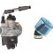 Carburator + Filtru Aer Scuter PowerSports 80cc - Soc Manual - Racire Aer