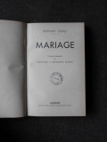 MARIAGE - BERNARD SHAW (CARTE IN LIMBA FRANCEZA)