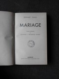 MARIAGE - BERNARD SHAW (CARTE IN LIMBA FRANCEZA)