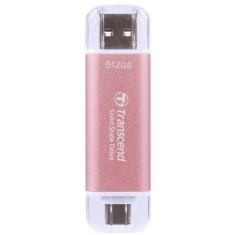SSD 512GB External SSD USB 3.0 Type C/A Pink