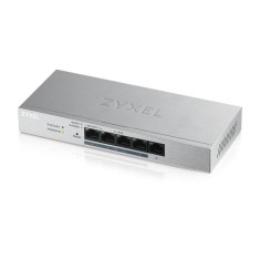 SWITCH PoE ZYXEL, port Gigabit x 5, SFP nu, managed, carcasa metalica, &quot;GS1200-5HPV2-EU0101F&quot; (timbru verde 2 lei)