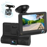 Camera de bord fata, spate, interior, Oglinda Auto Retrovizoare cu Marsarier si Detectare a Miscarii