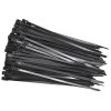 Coliere Plastic Reutilizabile 5x150mm Negre, Set 100 Bucati, Bride Fixare Cabluri, Instalatii, Constructii