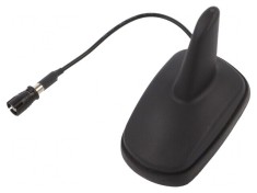 Antenă Auto SHARK AM/FM Neagră 12V 87-108MHz