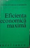 Eficiență Economică Maximă (Metode de Modelare) - Aurel Iancu - Carte