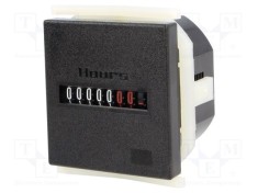 Contor electromecanic timp consumat K&Uuml;BLER IP52 45x45mm pe panou