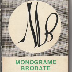 ECATERINA TOMIDA - MONOGRAME BRODATE