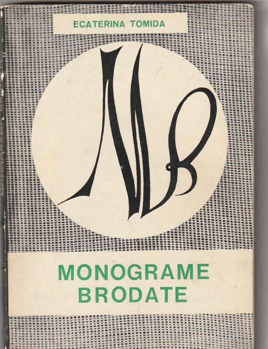 ECATERINA TOMIDA - MONOGRAME BRODATE