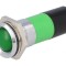Lampa de Control Verde LED 230V IP67 &Oslash;22.2mm
