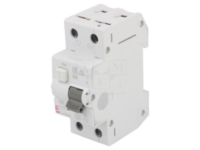 &amp;Icirc;ntrerupător RCBO 10A 30mA Poli 2 230/400VAC IP20 foto