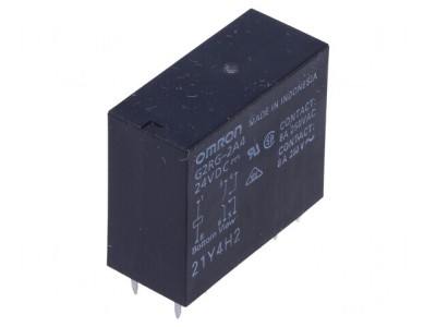 Releu Electromagnetic DPST-NO 24VDC 8A foto