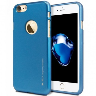 Husa Mercury i-Jelly Apple iPhone X / XS Blue foto