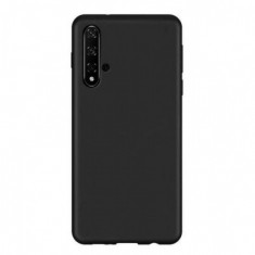 Husa Huawei Nova 5T - Silicon UltraSlim (0.5mm), Negru