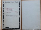 Cumpara ieftin Henriette Yvonne Stahl, Orizont, linie severa, 1970, editia 1 cu autograf