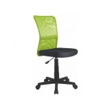 Scaun birou copii HM Dingo, Ergonomic, Cadru Polipropilena, Mesh, Inaltime ajustabila, 80 kg, 98x41x56 cm, Verde