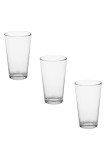 Cumpara ieftin Set pahare, model de bază, transparente, capacitate 475 ml, 3 bucăți