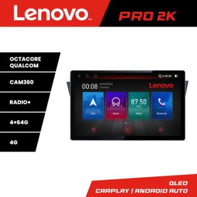 Navigatie Mazda 5 Lenovo PRO 4+64 2K 13 inch qled android 4G DSP gps internet Kit-117 CarStore Technology foto