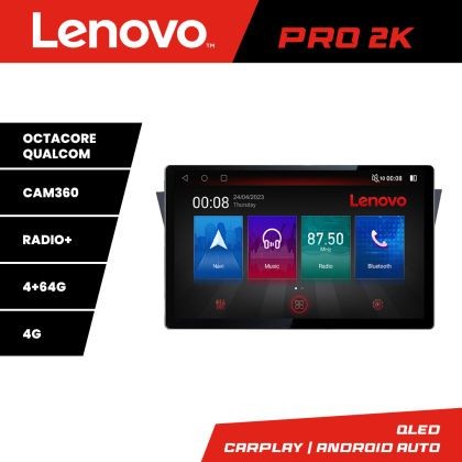 Navigatie Mazda 5 Lenovo PRO 4+64 2K 13 inch qled android 4G DSP gps internet Kit-117 CarStore Technology