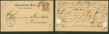 Austria 1886 Old postcard postal stationery Tarnow to Bremen Germany DB.414