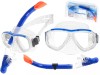 Set Masca + Snorkel pentru inot si scufundari, pentru adulti si adolescenti, dimensiune universala, reglabila AVX-KX5573