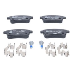 Set placute frana spate ATE, Renault Grand Scenic III, 02.09-, Scenic III, 12.2008-, spate; puntea spate; Echipament vehicul : vehicul cu frana parca