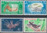 New Hebrides Fr 1965 - Fauna, flora, serie neuzata