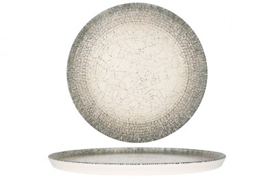 Rinart Farfurie pentru cină - Olmeca - Porţelan - 28 cm - set de 6 foto