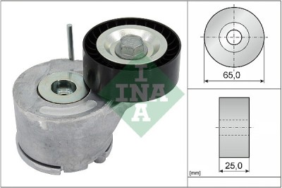 INA 534 0455 10 Intinzator curea, curea distributie foto