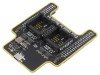 Adaptor Placa Prototip MIKROE USB C, 2x MikroBUS Soclu, Extensie 2 Conectori, Alimentare 5V/3.3V