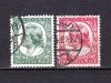 ✅ (S43) Germania Reich 1934 &quot;175 ani nastere Shiller &quot; serie completa Michel 554/555, stampilate, Stampilat