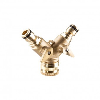 Conector 2 cai 3/4&amp;rdquo; - 1/2&amp;rdquo; alama cu filet interior foto