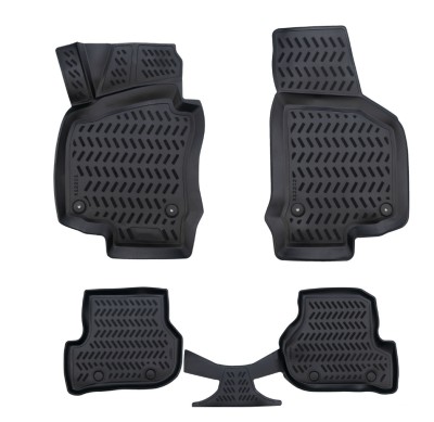 Covoare cauciuc stil tavita SEAT LEON II 2005 - 2013 foto