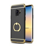Cumpara ieftin Husa Samsung Galaxy A5 2017 MyStyle 3in1 Ring Elegance Luxury Neagra, Rezistenta la Socuri, Praf si Zgarieturi