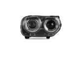 Far Dodge Challenger, 09.2014-2024, montare fata, dreapta, cu lumini de zi tip LED; Tip=USA; D3S+LED; manual; fara bec xenon; cu capac; Omologare: SA